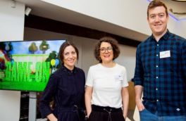 Aoife McGuigan, Claire Hyland and Niall Brennan